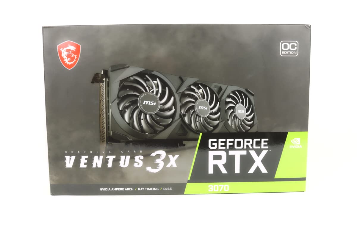 MSI RTX 3070 Ventus 3X renewed packaging for trusted refurbished purchase