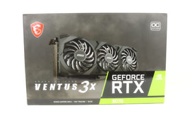 MSI RTX 3070 Ventus 3X renewed packaging for trusted refurbished purchase