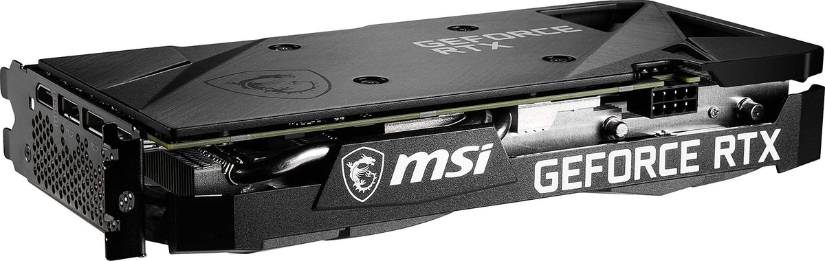 MSI heat sink and shroud design helps maintain temperatures under load.