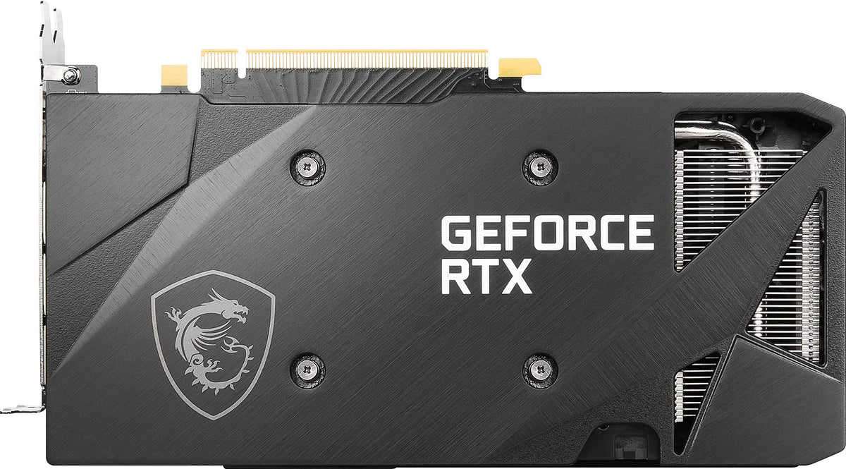 MSI Ventus 2X torx fans delivering quiet airflow during play.