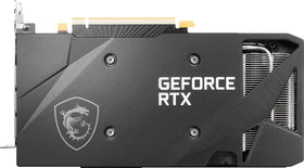 MSI Ventus 2X torx fans delivering quiet airflow during play.