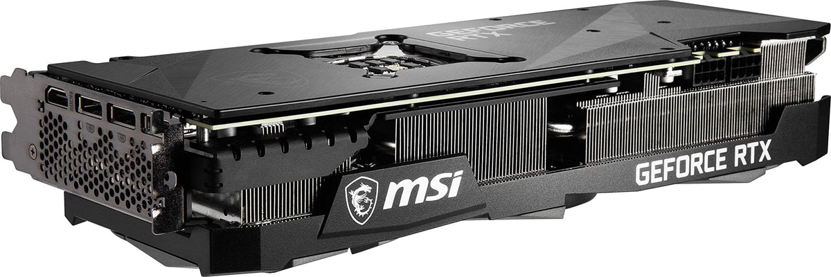 MSI RTX 3080 Ventus 3X metal casing conveying durable construction