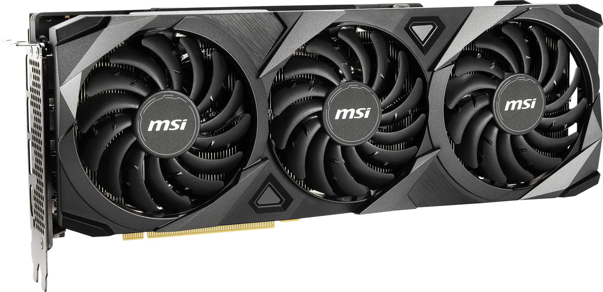 MSI RTX 3080 Ventus 3X back-ports view highlighting HDMI and DisplayPort connectivity