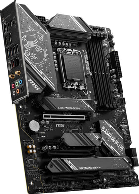MSI Z790 GAMING PLUS WIFI-AMZ rear IO panel with Wi-Fi and USB connections