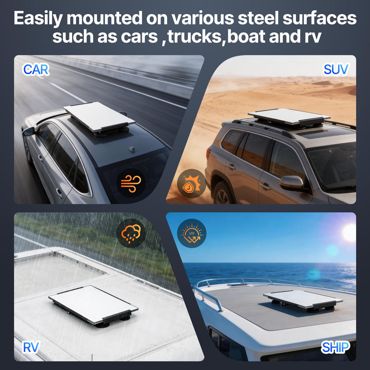 MSKEKIT bottom drainage feature prevents water buildup around gear.