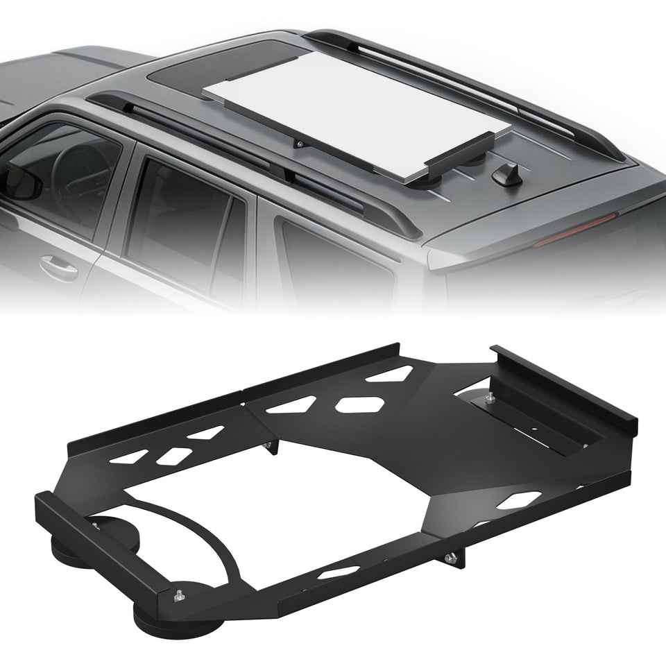 MSKEKIT Starlink mount front view shows Gen 3 compatibility and secure attachment.