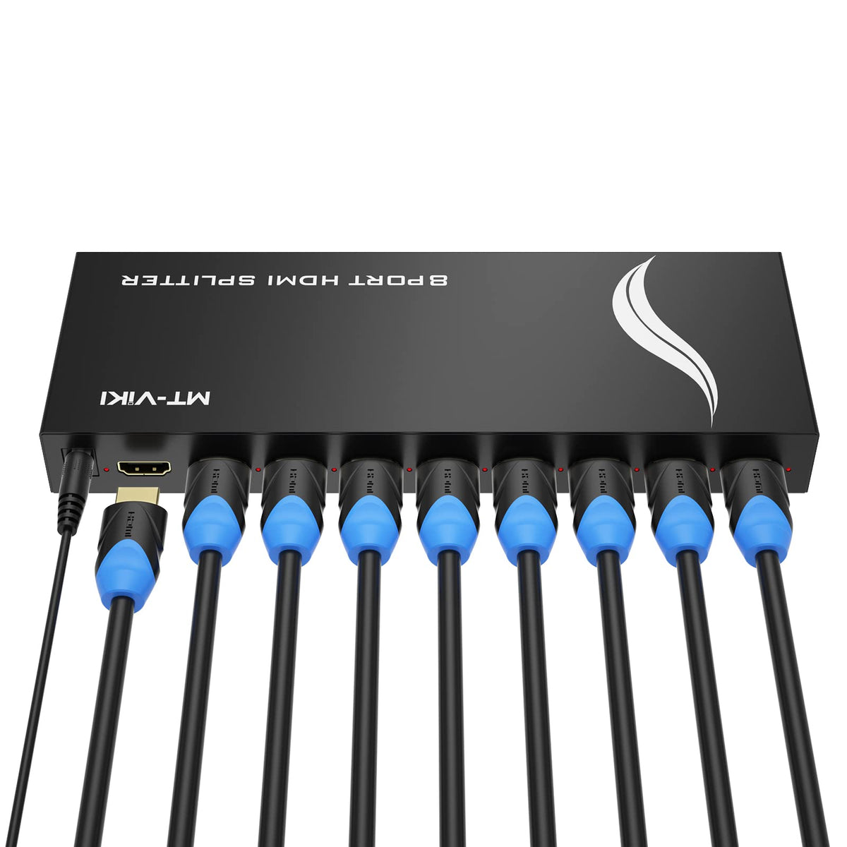 MT-VIKI front view showing ports and compact design for easy installation