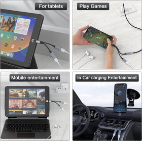 Compact packaging image showing easy setup and included cable