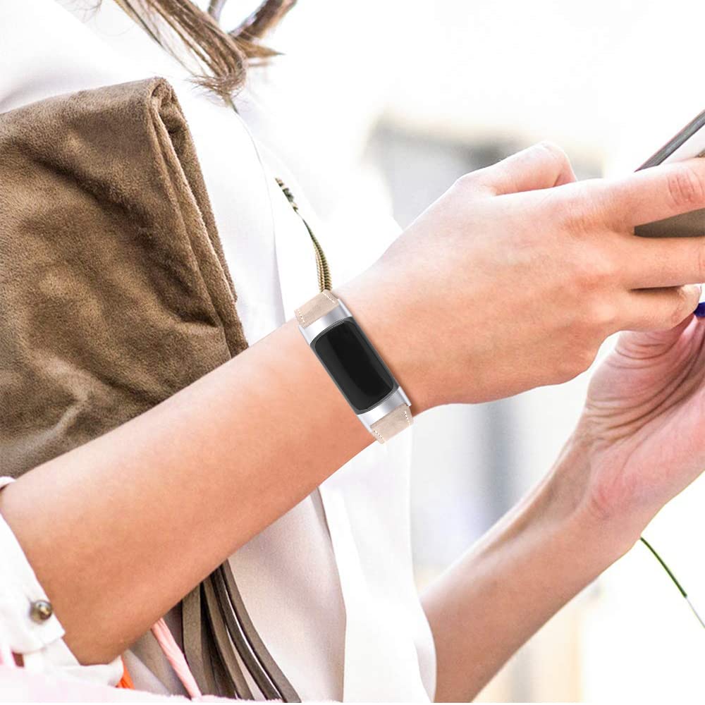 Mtozon adjustable wrist band Fitbit Charge 6/5 allows precise fit for slim or larger wrists.