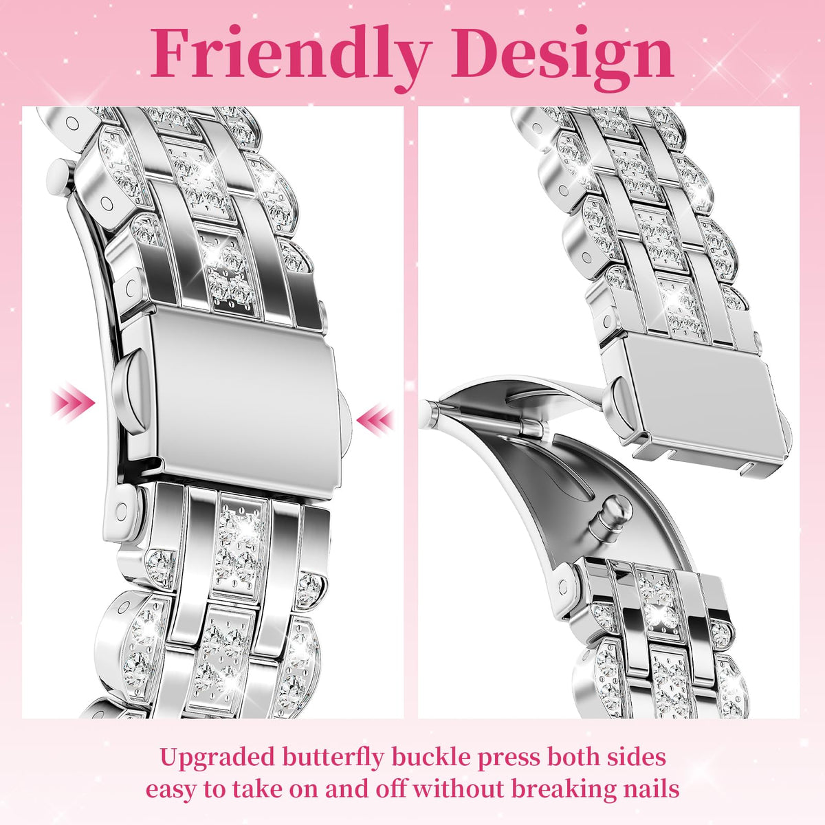 Mtozon folding clasp detail ensuring secure closure
