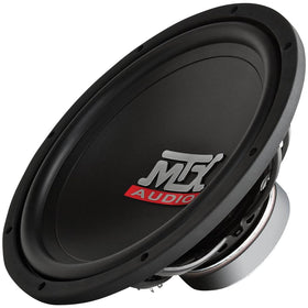 MTX Audio TN12-04 12-inch subwoofer front view highlighting the cone.