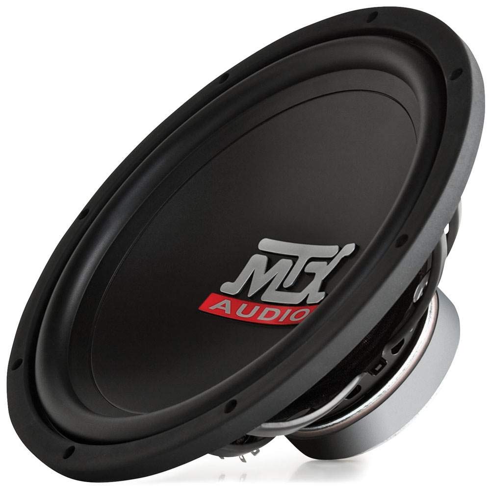 MTX Audio TN12-04 installed in a vehicle for on-road bass.