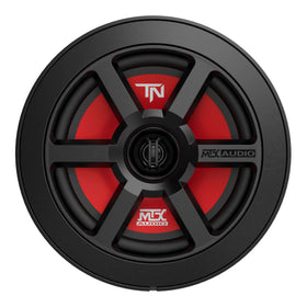 MTX Terminator6 silk dome tweeter enhances high-frequency clarity.