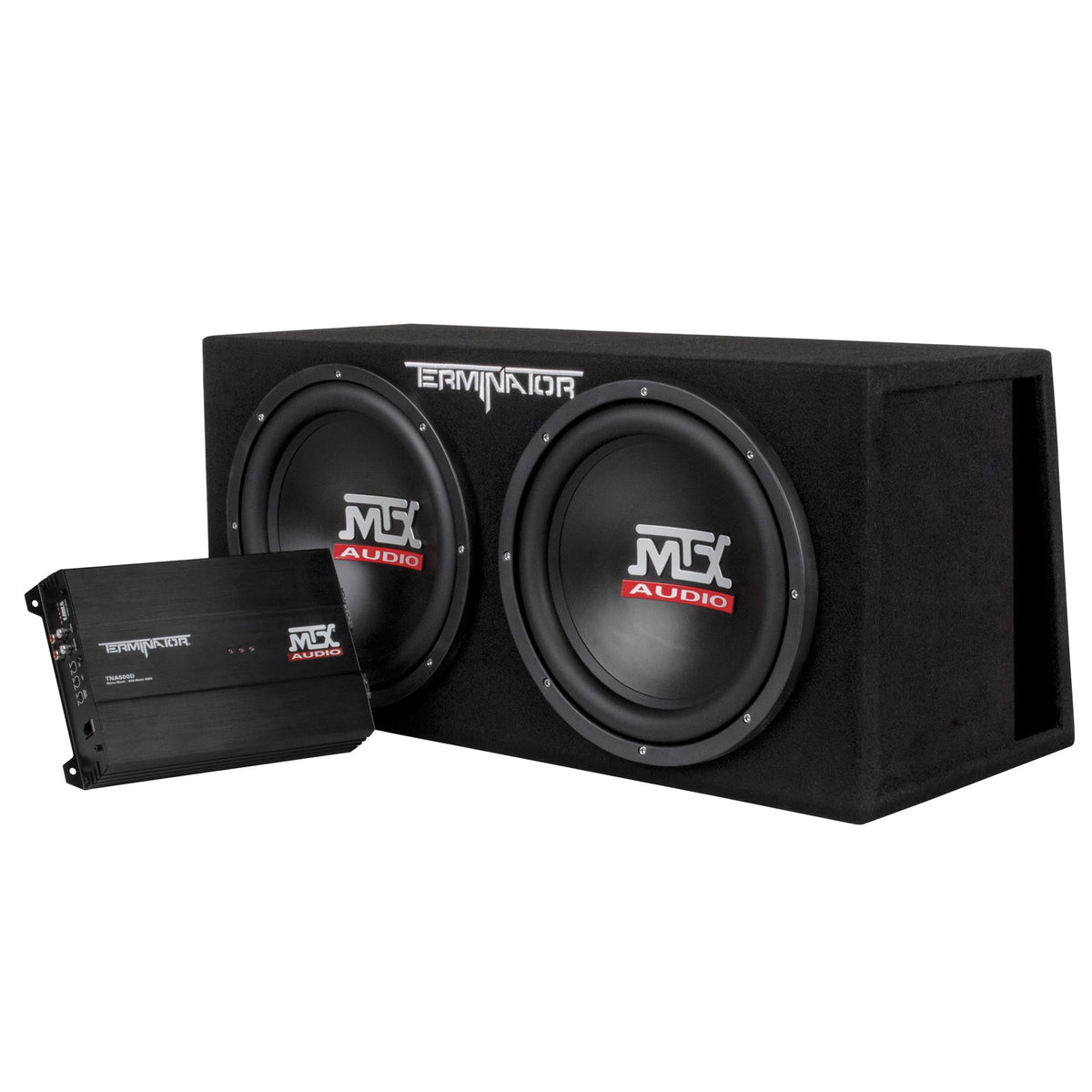 MTX TNP212DV ready-to-use system supports enhanced bass in daily drives