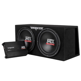 MTX TNP212DV ready-to-use system supports enhanced bass in daily drives