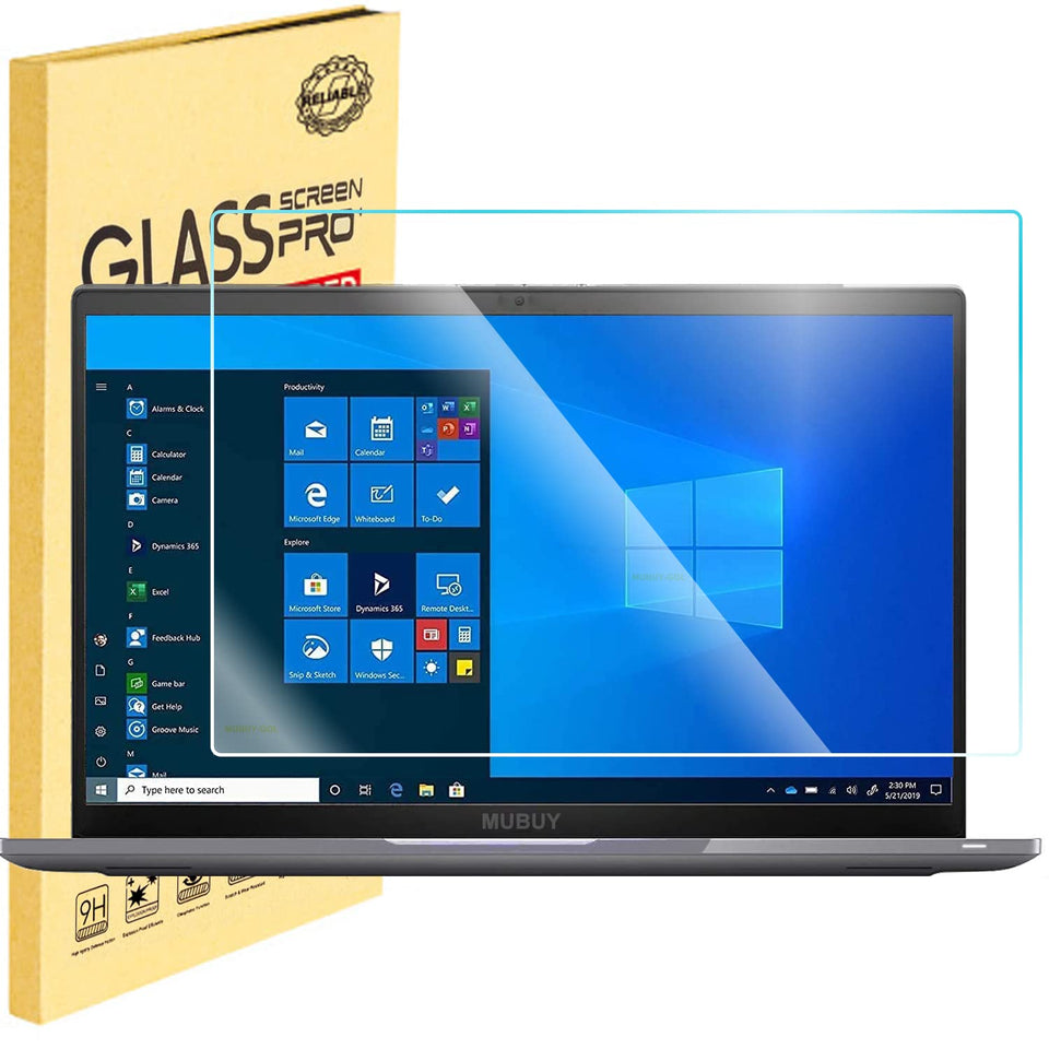 MUBUY-GOL 14-inch screen protector fits 16:9 laptops, 309x174mm cut.