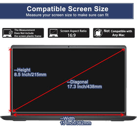 MUBUY-GOL 17.3-inch screen protector application tools enable bubble-free setup