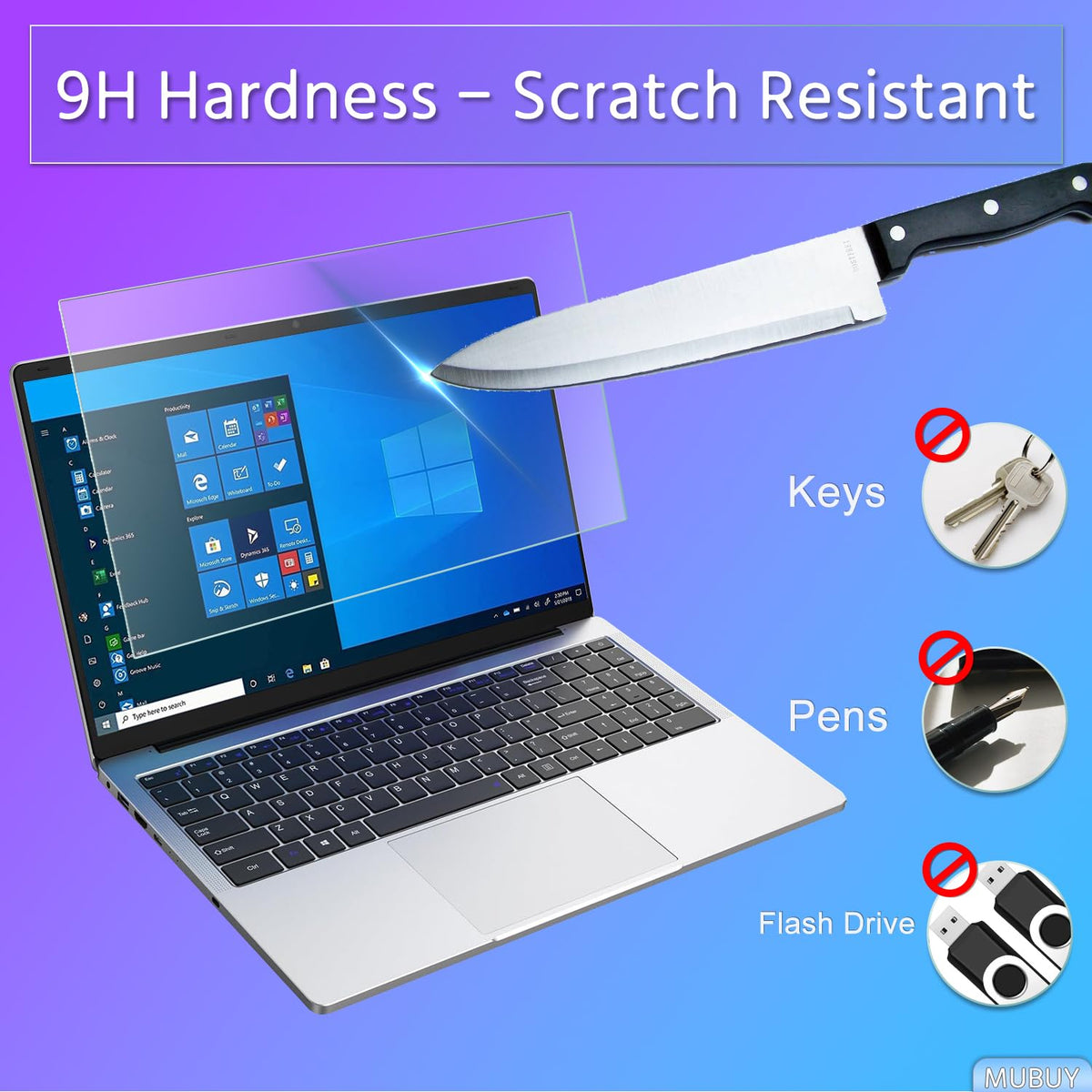 MUBUY-GOL 2-5D rounded edge for smooth edge feel and safe handling