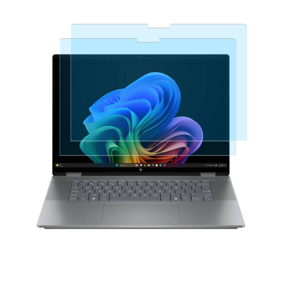 MUBUY-GOL anti blue light screen protector for HP OmniBook X Flip 16 ar reduces blue light.