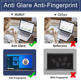 MUBUY-GOL anti blue light protector for HP OmniBook X Flip Next Gen 16z-ar cuts glare.