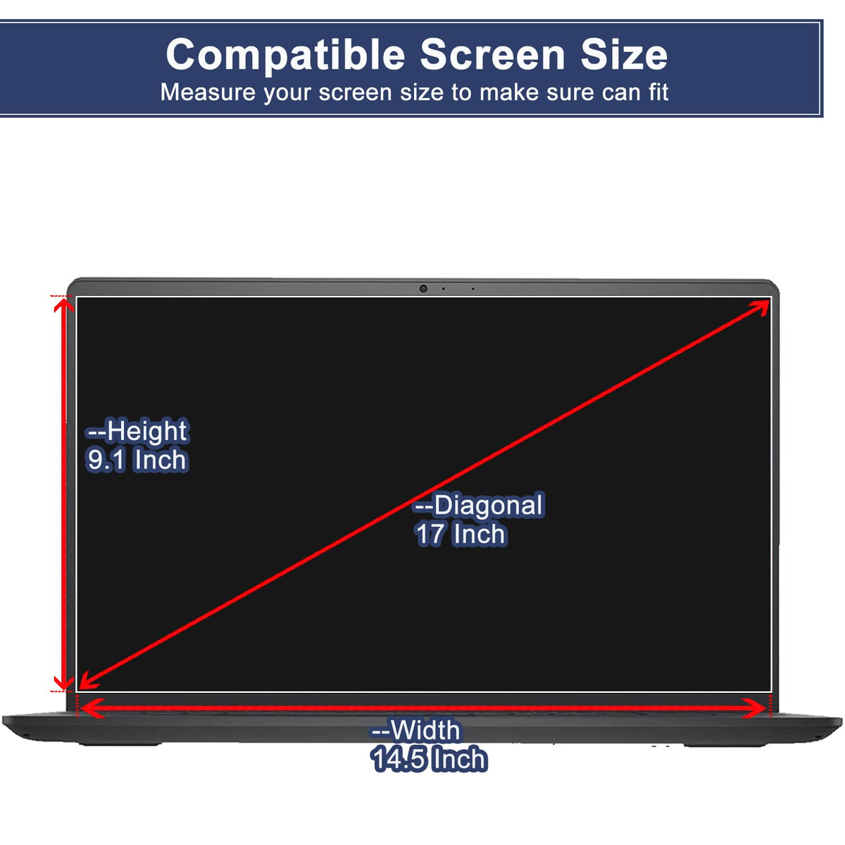 MUBUY-GOL anti-glare matte coating lowers reflections for clearer screen visibility.