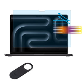 MUBUY-GOL front packaging showing protector for MacBook Pro 14 and its benefits