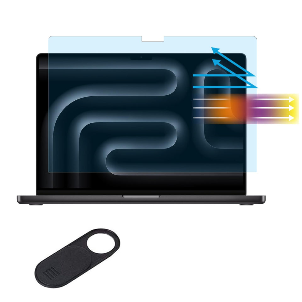 MUBUY-GOL front packaging showing protector for MacBook Pro 14 and its benefits
