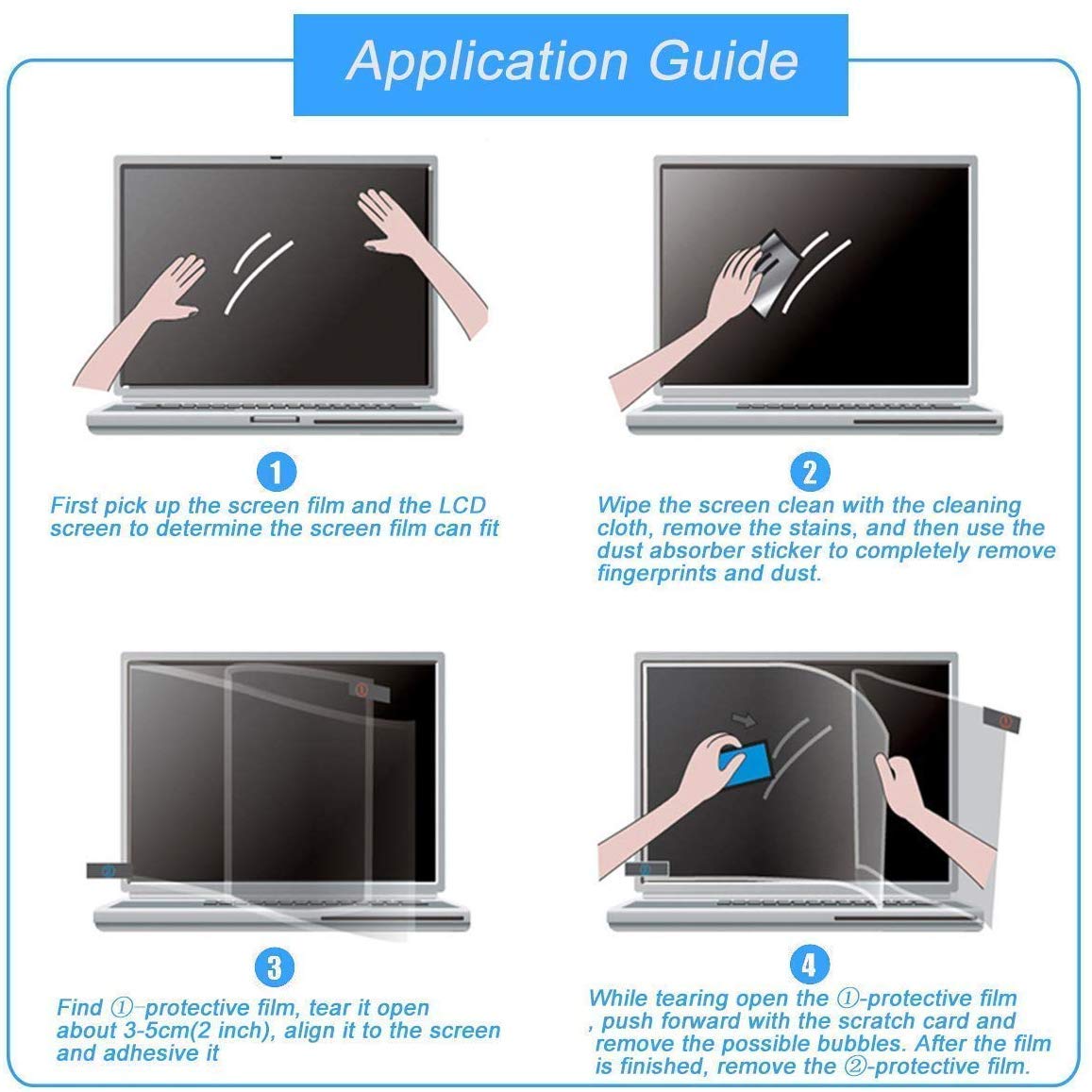 MUBUY-GOL residue-free removal preserves screen surface for future swaps.