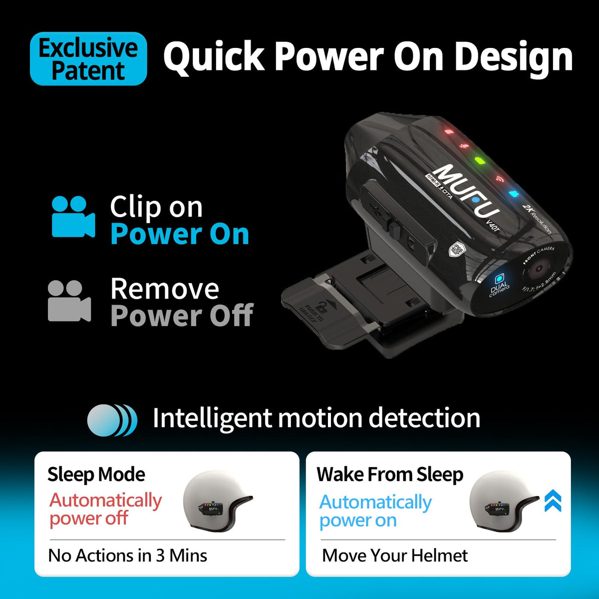 MUFU V40T 4000mAh battery powering long rides