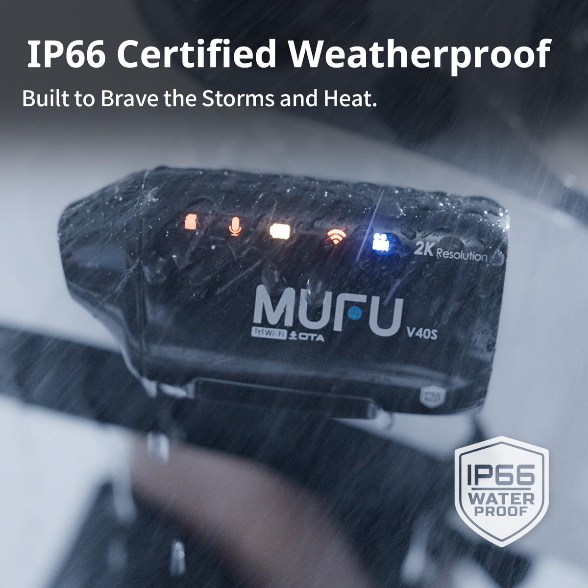 MUFU V40T emergency lock saves important clips