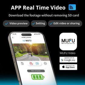 MUFU V40T LED indicators show status at a glance