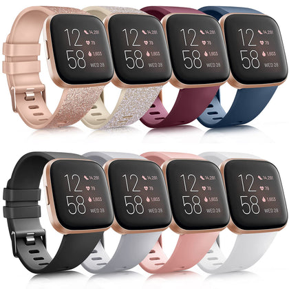 Mugust Versa 2 rose gold band for stylish daily comfort