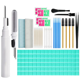 MUIIGOOD AirPods cleaner kit contents organized for quick access