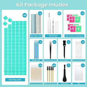 MUIIGOOD 3-in-1 cleaning pen targets dust and debris in tight gaps