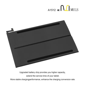 MULS A1512 battery label displays 3.75V and 6471mAh capacity