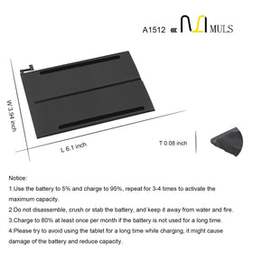 MULS installation tools and support card included