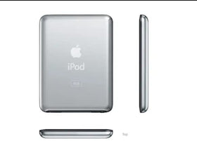 Multinanofun M-Player bundled with accessories for iPod Nano 3rd gen, silver.