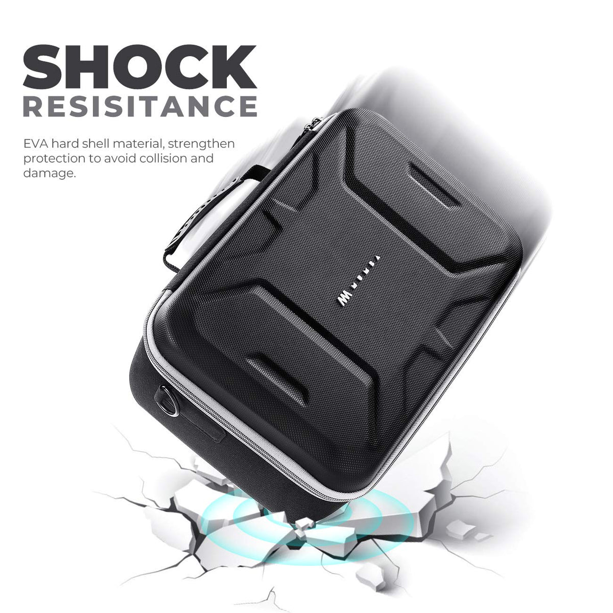 Mumba dedicated controller compartment preventing scratches and contact