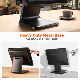MUNBYN plug-and-play POS monitor setup without drivers.