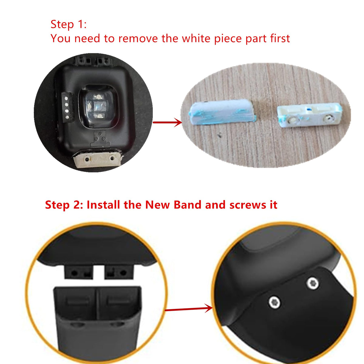 Muovrto multiple color band options displayed to show style and choice