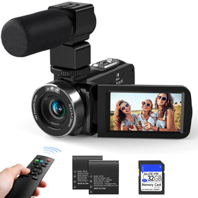 MURAUX 6K camcorder front view for travel-ready video creation