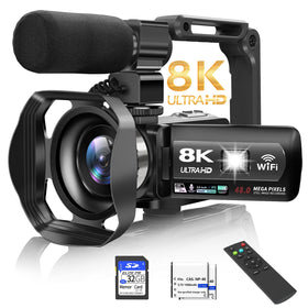 MURAUX video camera 8K recording for YouTube and cinema with rich detail