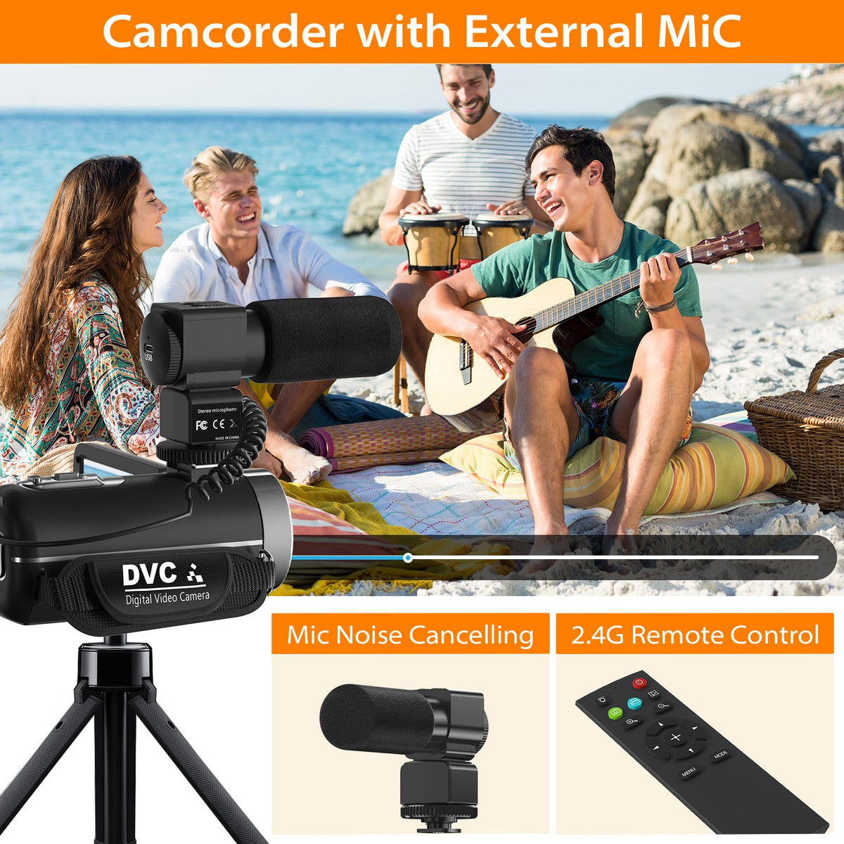 MURAUX wireless remote enables hands-free recording control