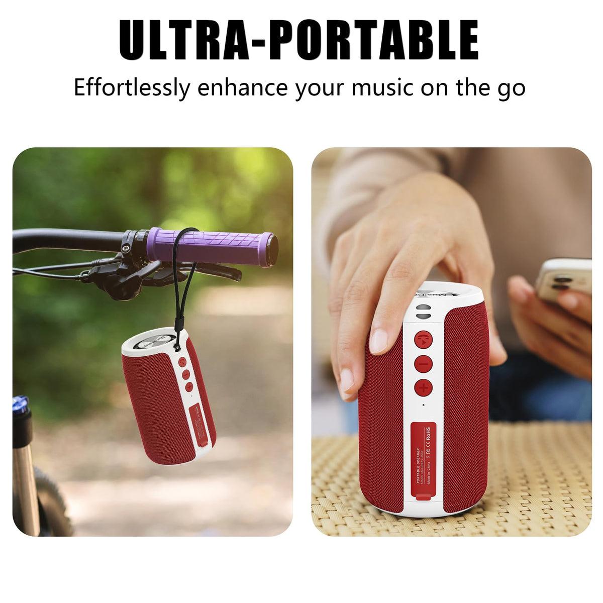 MusiBaby M68 provides up to 24 hours of playback on a charge