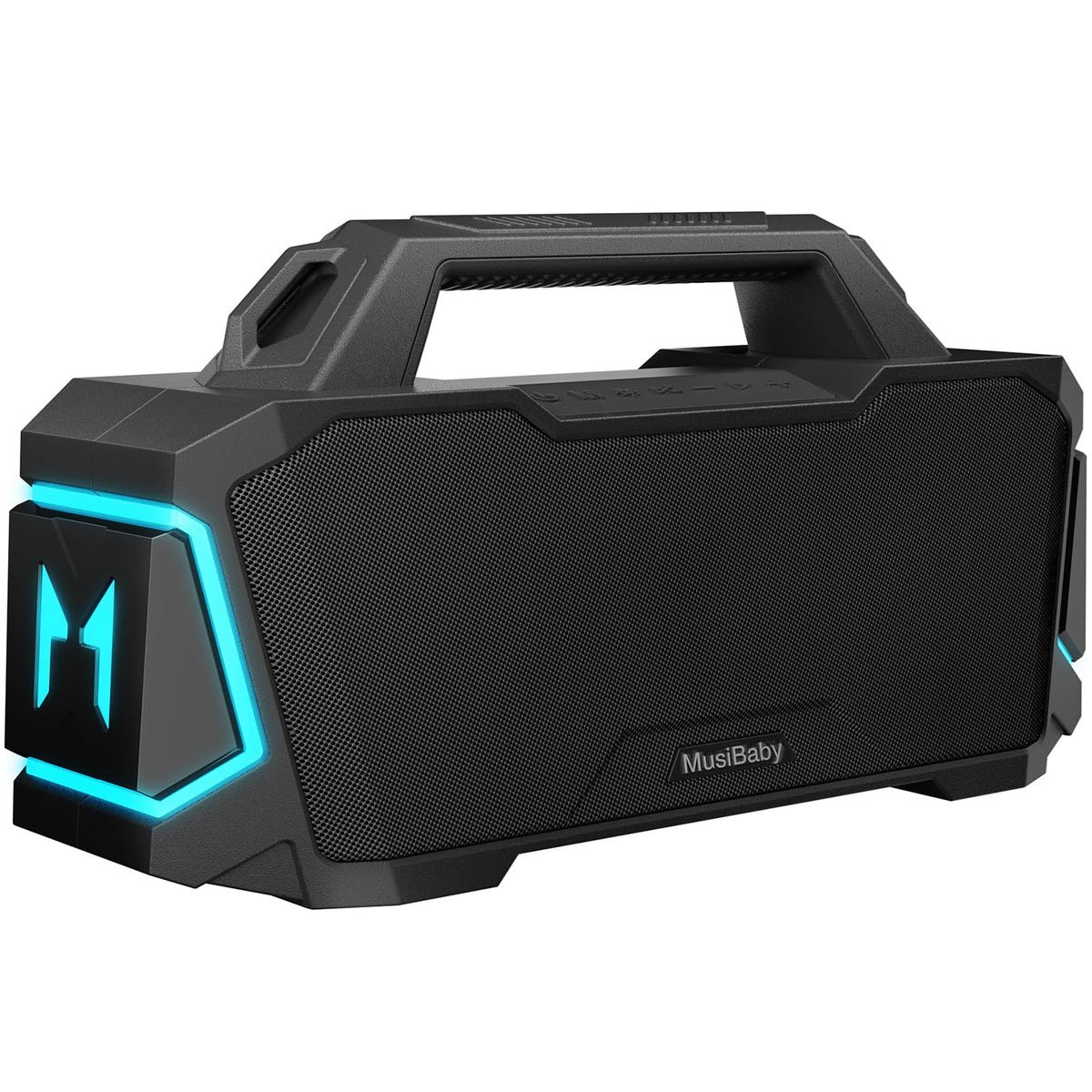 Musibaby 80W Bluetooth speaker for outdoor gatherings with loud sound