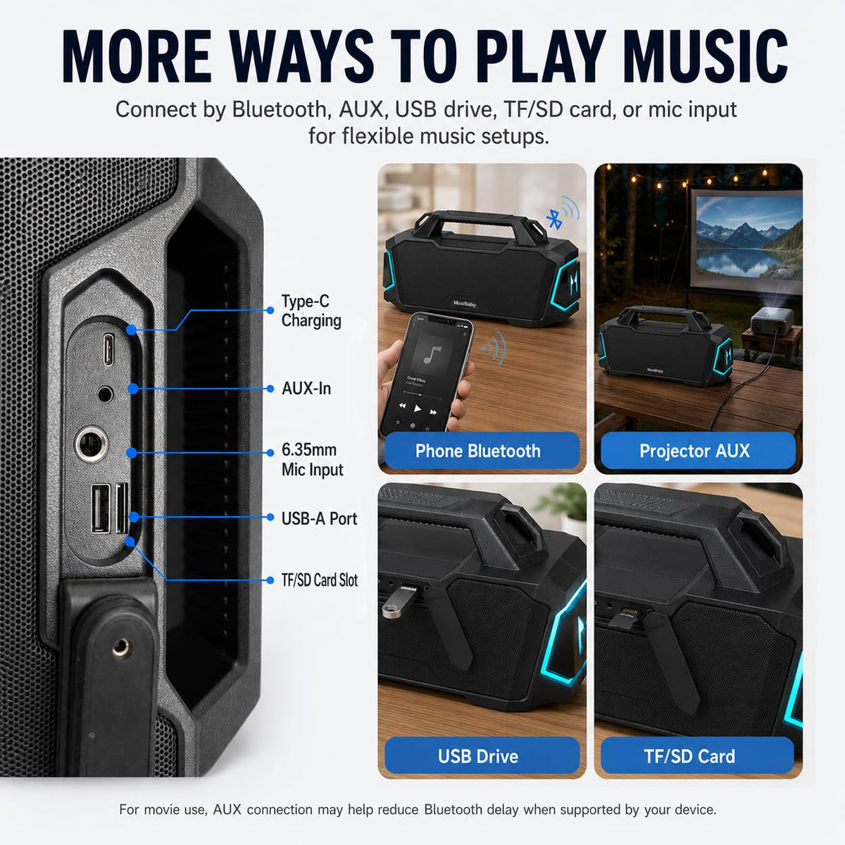 Musibaby all terrain companion for camping patios and beaches