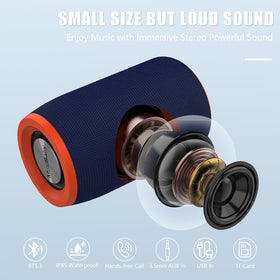 Musibaby portable speaker with up to 24 hours of playtime