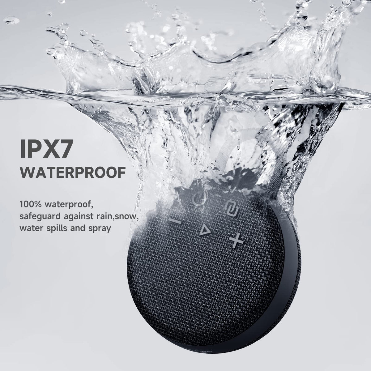 Musibaby rubberized shell close-up showing durable texture and drop protection