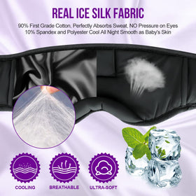 MUSICOZY side profile on pillow demonstrating pressure-free fit for side sleepers