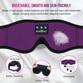 MUSICOZY close-up of breathable ice-silk fabric showcasing cool, soft surface
